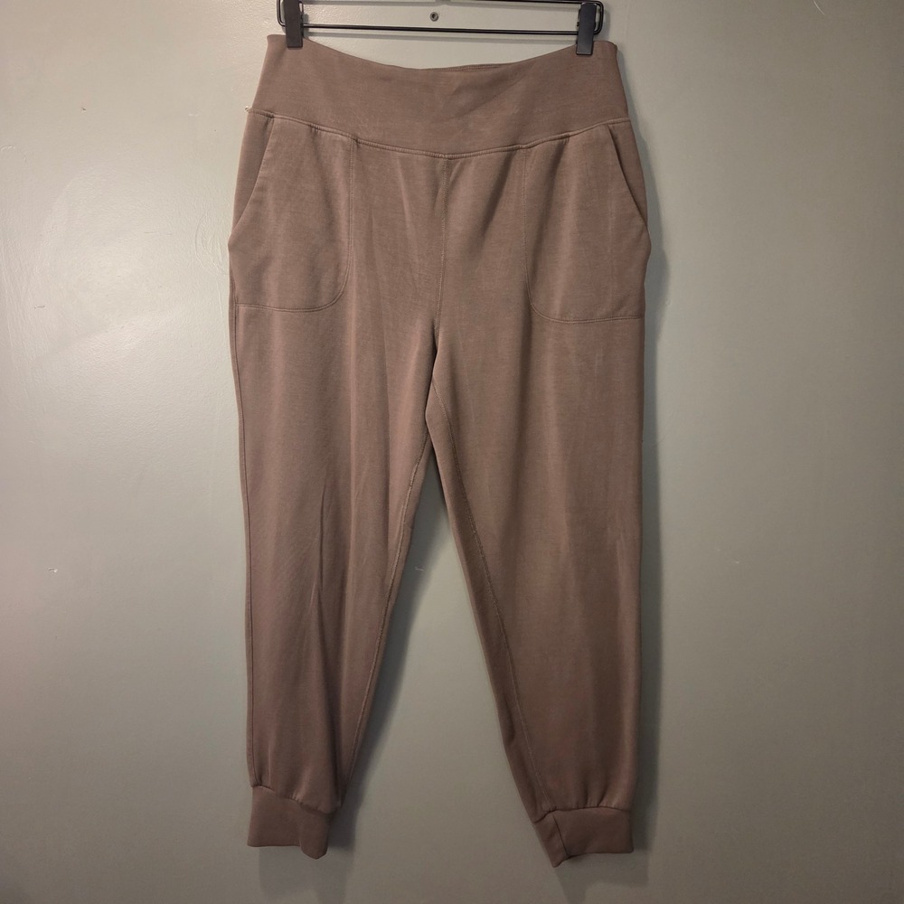 Sage Collective Women's Pull On Jogger Pants Size XL Khaki Green